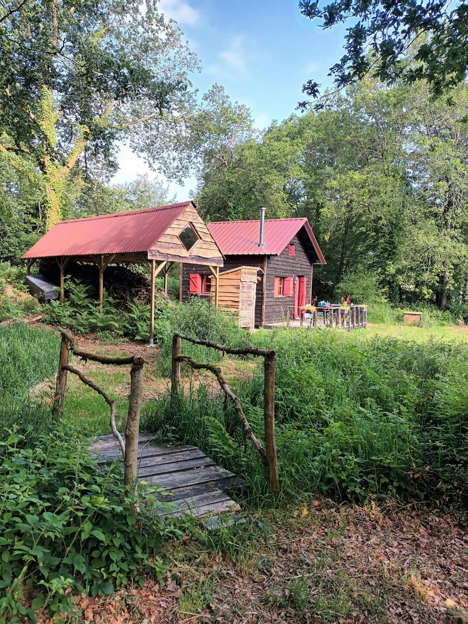 Chalet Cosy En Lisiere De Foret Paule 外观 照片